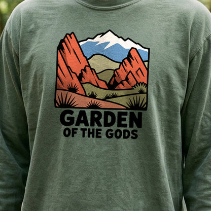 Garden of the Gods Cotton Long Sleeve