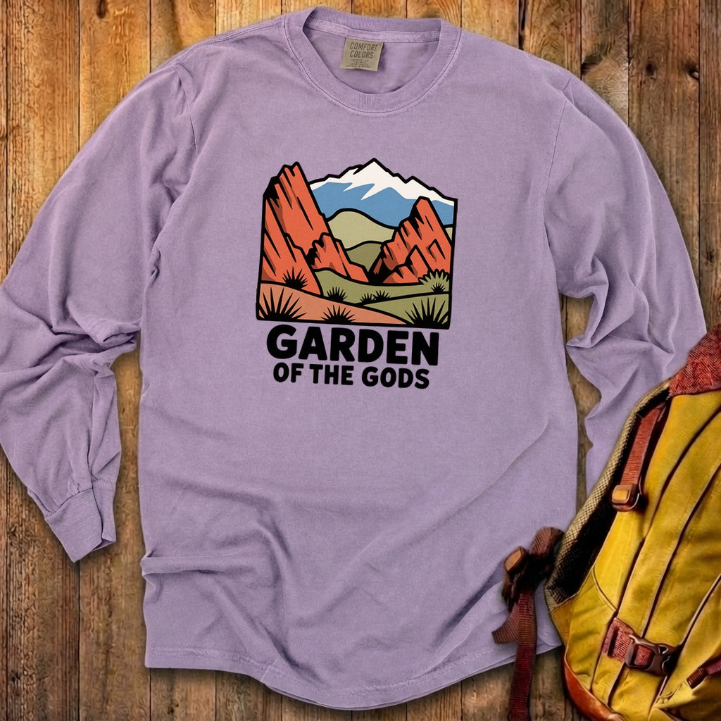 Garden of the Gods Cotton Long Sleeve