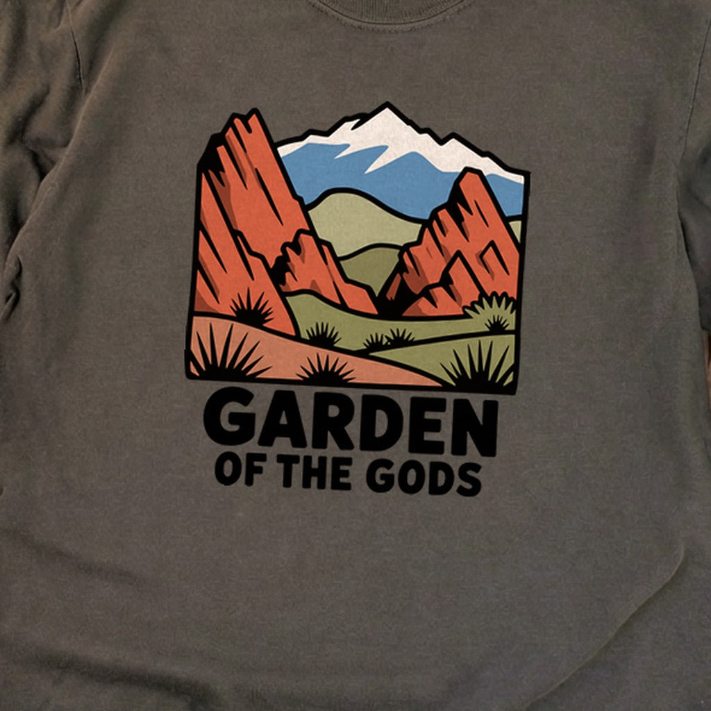 Garden of the Gods Cotton Long Sleeve