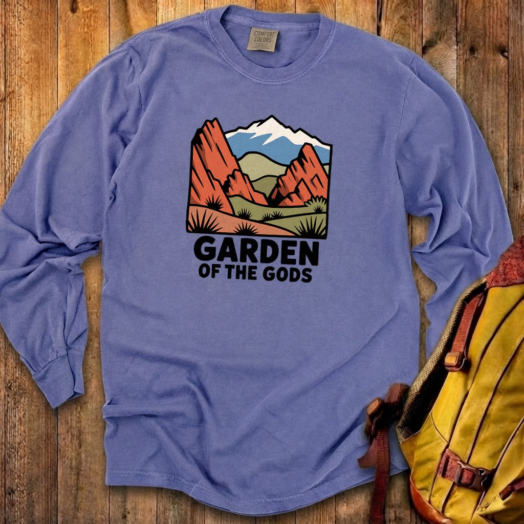 Garden of the Gods Cotton Long Sleeve