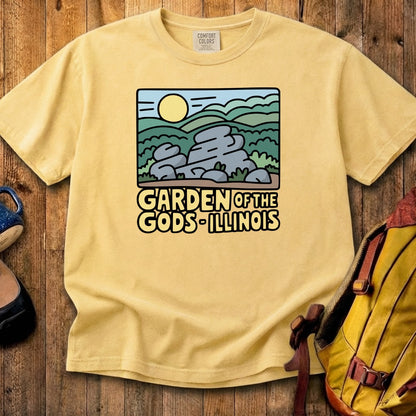 Garden of the Gods Illinois Cotton T-Shirt