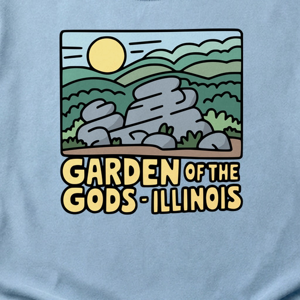 Garden of the Gods Illinois Cotton T-Shirt