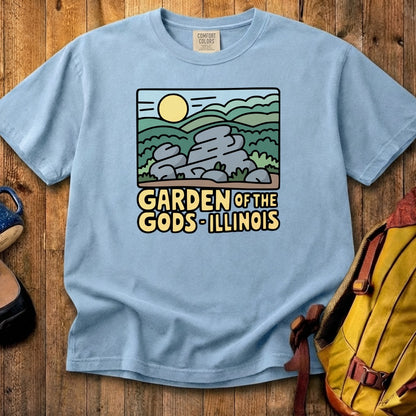Garden of the Gods Illinois Cotton T-Shirt