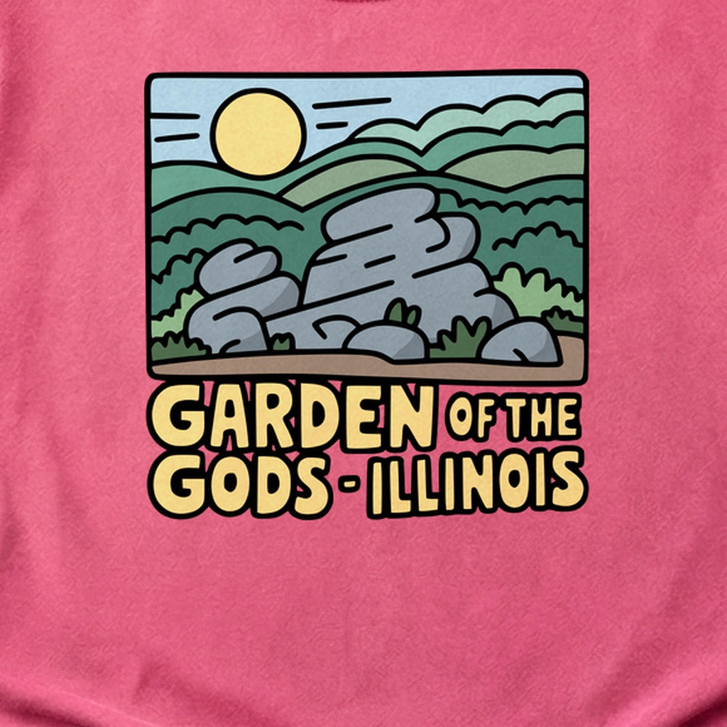 Garden of the Gods Illinois Cotton T-Shirt