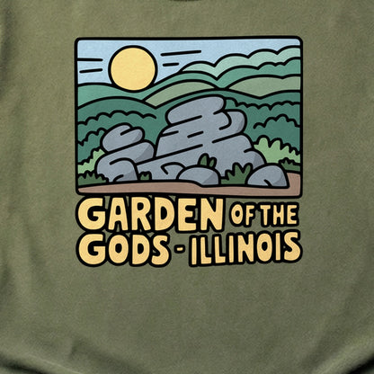 Garden of the Gods Illinois Cotton T-Shirt
