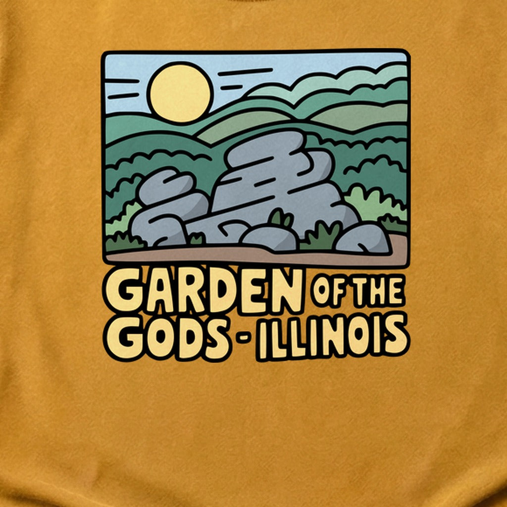 Garden of the Gods Illinois Cotton T-Shirt