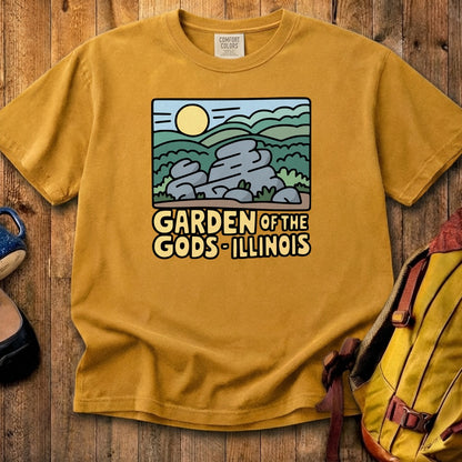 Garden of the Gods Illinois Cotton T-Shirt