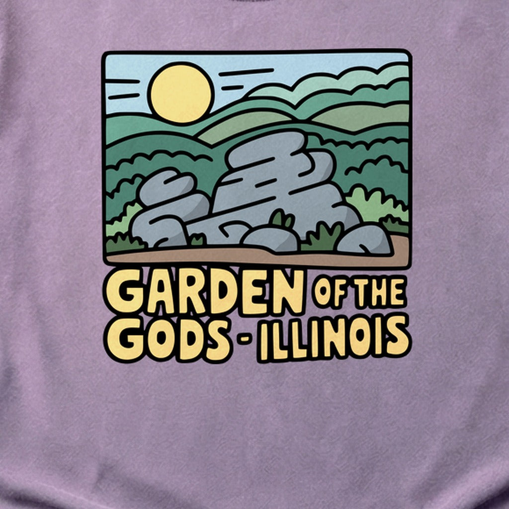 Garden of the Gods Illinois Cotton T-Shirt
