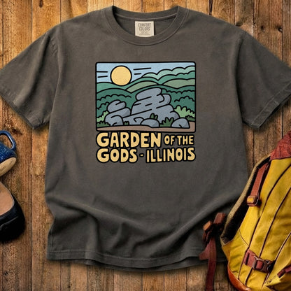 Garden of the Gods Illinois Cotton T-Shirt