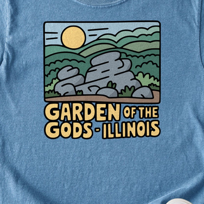Garden of the Gods Illinois Kids Cotton T-Shirt