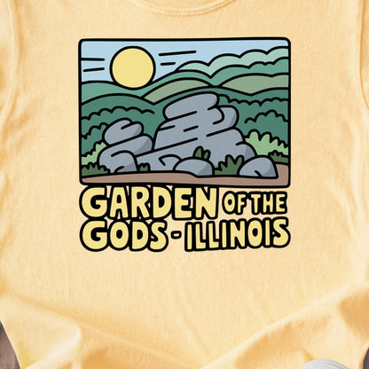Garden of the Gods Illinois Kids Cotton T-Shirt