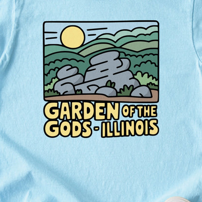 Garden of the Gods Illinois Kids Cotton T-Shirt