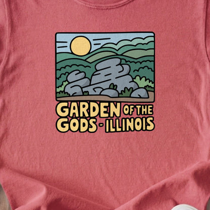 Garden of the Gods Illinois Kids Cotton T-Shirt