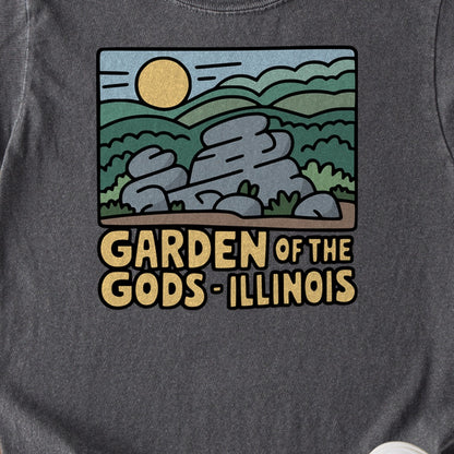 Garden of the Gods Illinois Kids Cotton T-Shirt