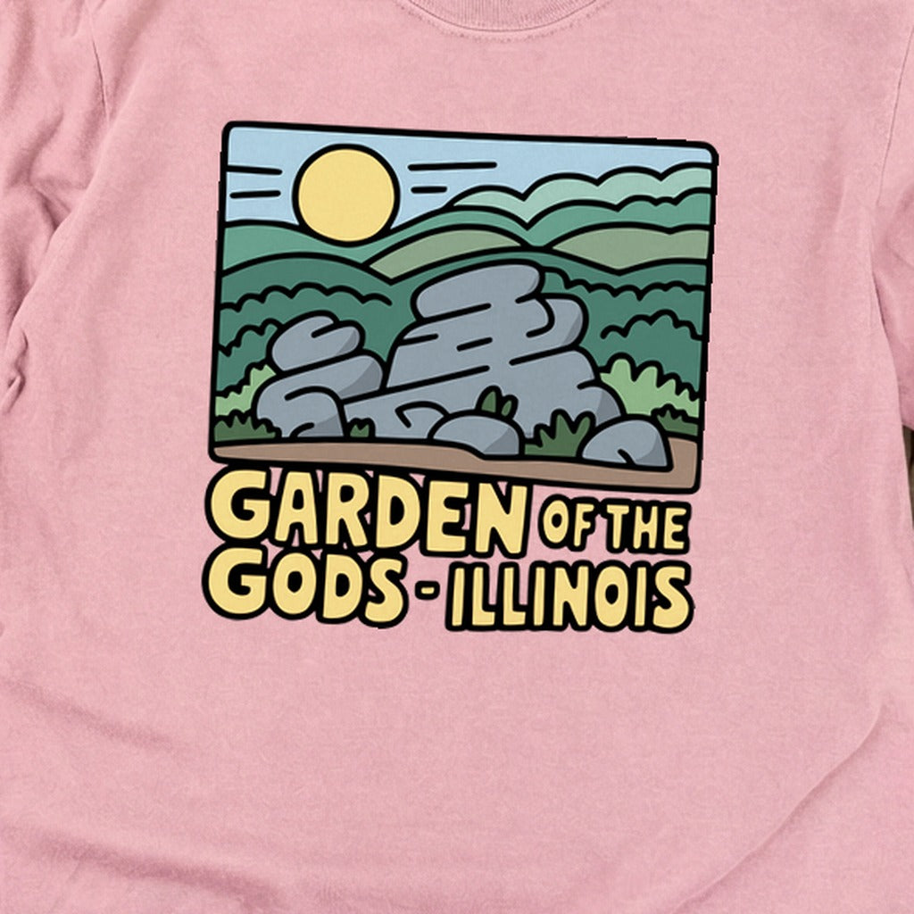 Garden of the Gods Illinois Cotton Long Sleeve