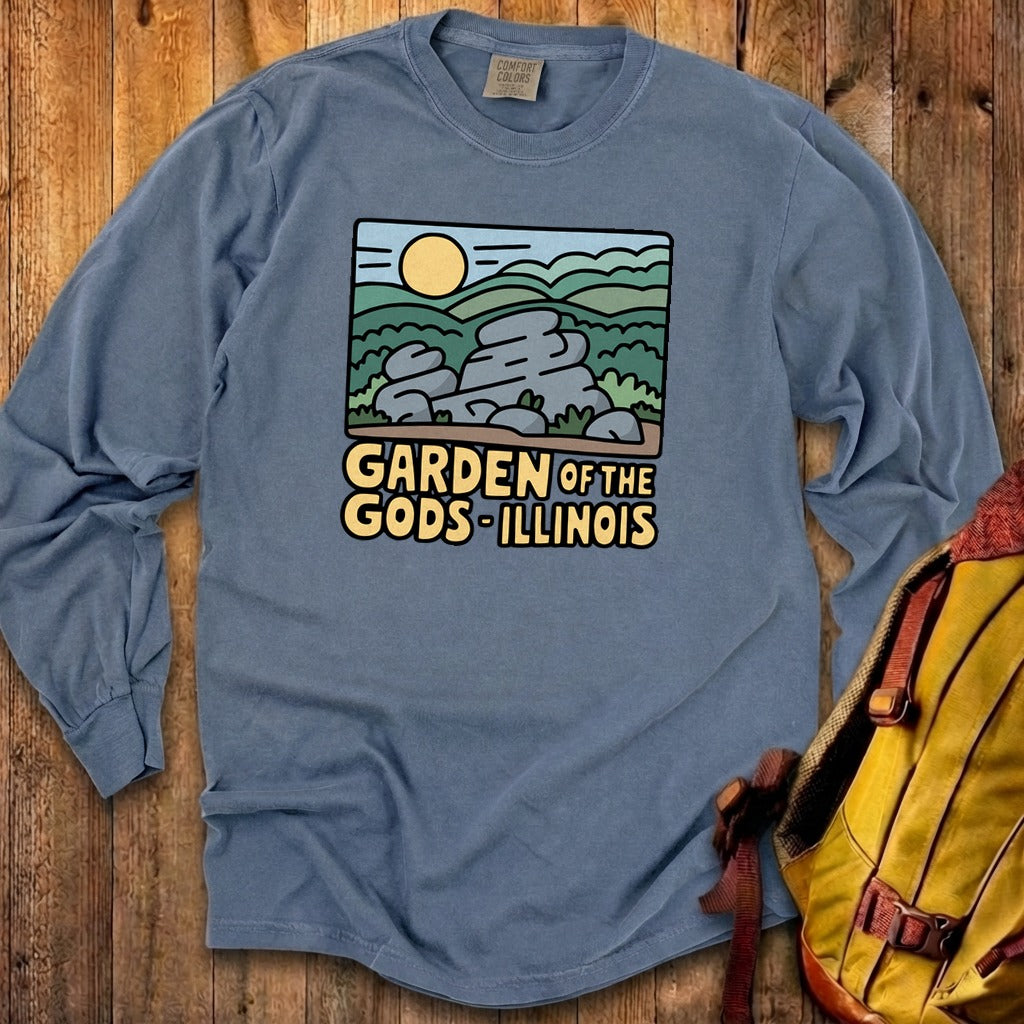 Garden of the Gods Illinois Cotton Long Sleeve