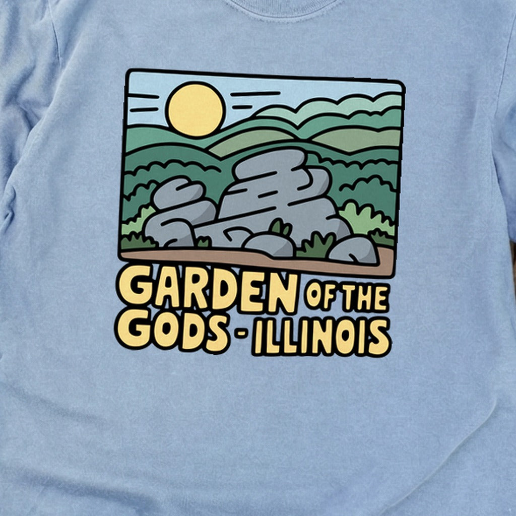 Garden of the Gods Illinois Cotton Long Sleeve