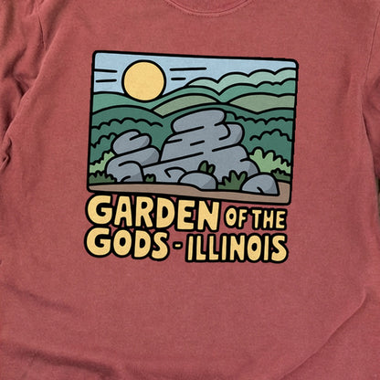 Garden of the Gods Illinois Cotton Long Sleeve