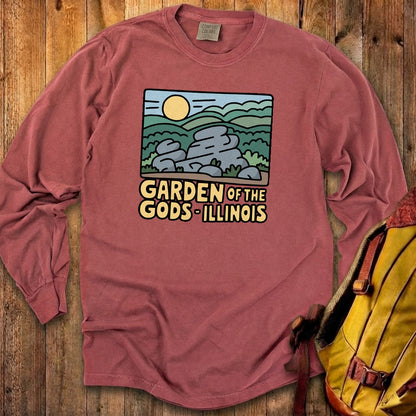 Garden of the Gods Illinois Cotton Long Sleeve