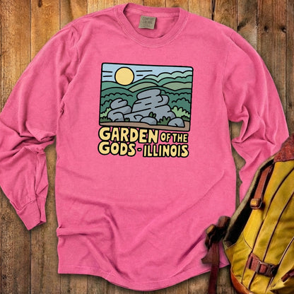 Garden of the Gods Illinois Cotton Long Sleeve