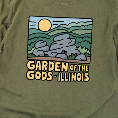 Garden of the Gods Illinois Cotton Long Sleeve