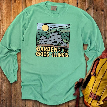 Garden of the Gods Illinois Cotton Long Sleeve
