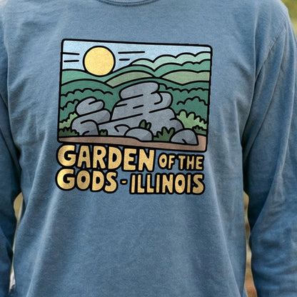 Garden of the Gods Illinois Cotton Long Sleeve
