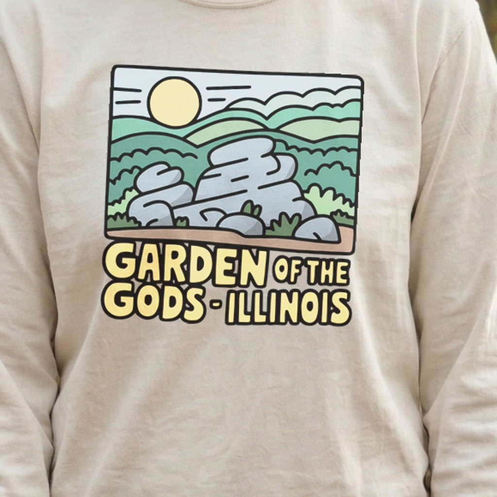 Garden of the Gods Illinois Cotton Long Sleeve