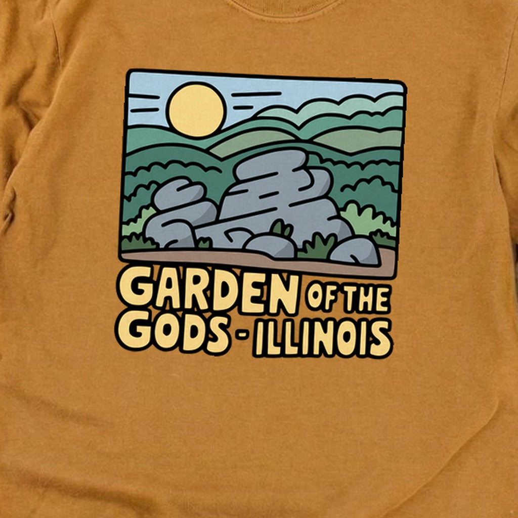 Garden of the Gods Illinois Cotton Long Sleeve