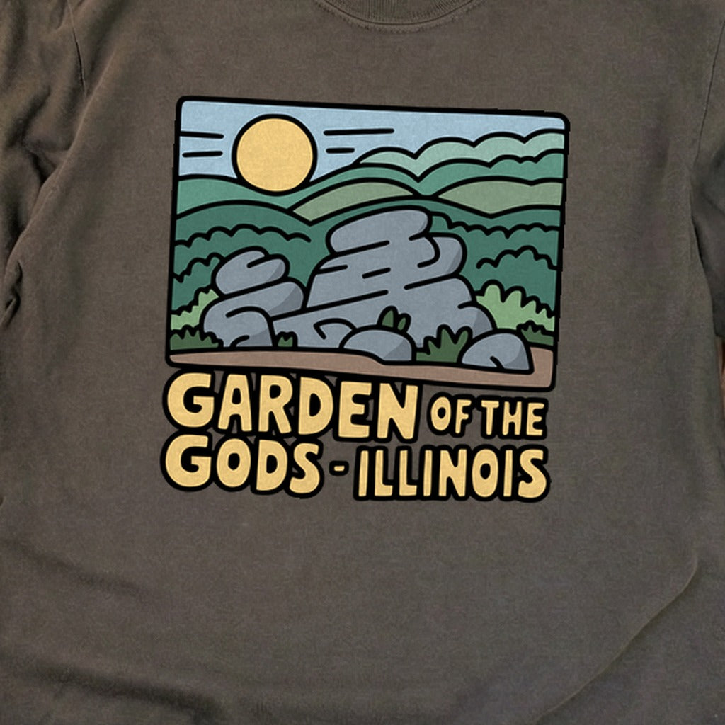 Garden of the Gods Illinois Cotton Long Sleeve