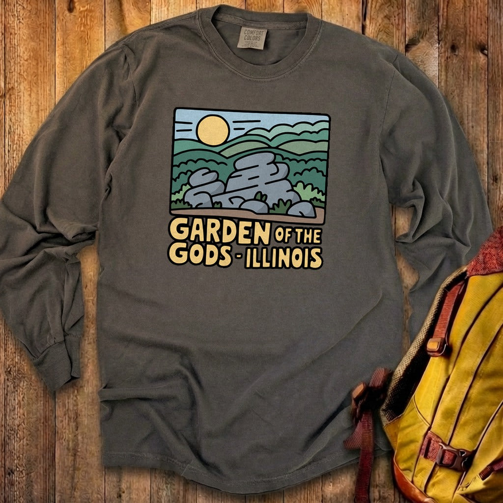 Garden of the Gods Illinois Cotton Long Sleeve