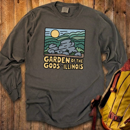 Garden of the Gods Illinois Cotton Long Sleeve
