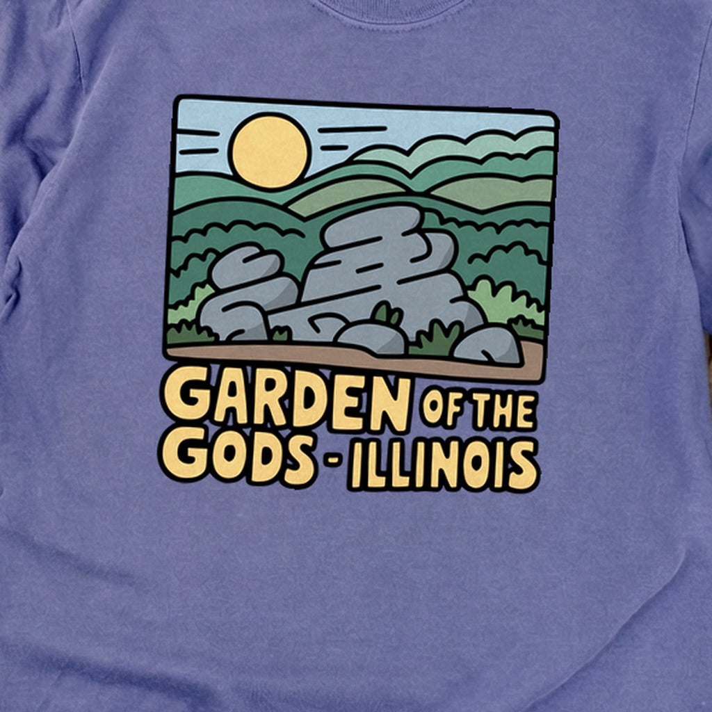 Garden of the Gods Illinois Cotton Long Sleeve
