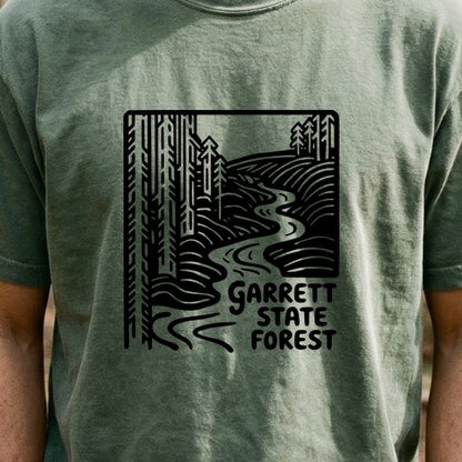 Garrett State Forest Cotton T-Shirt