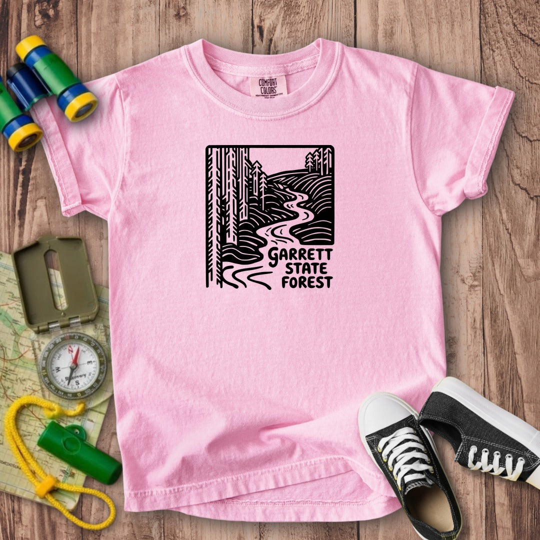 Garrett State Forest Kids Cotton T-Shirt