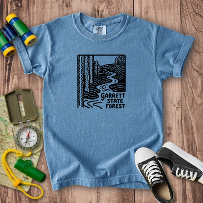 Garrett State Forest Kids Cotton T-Shirt