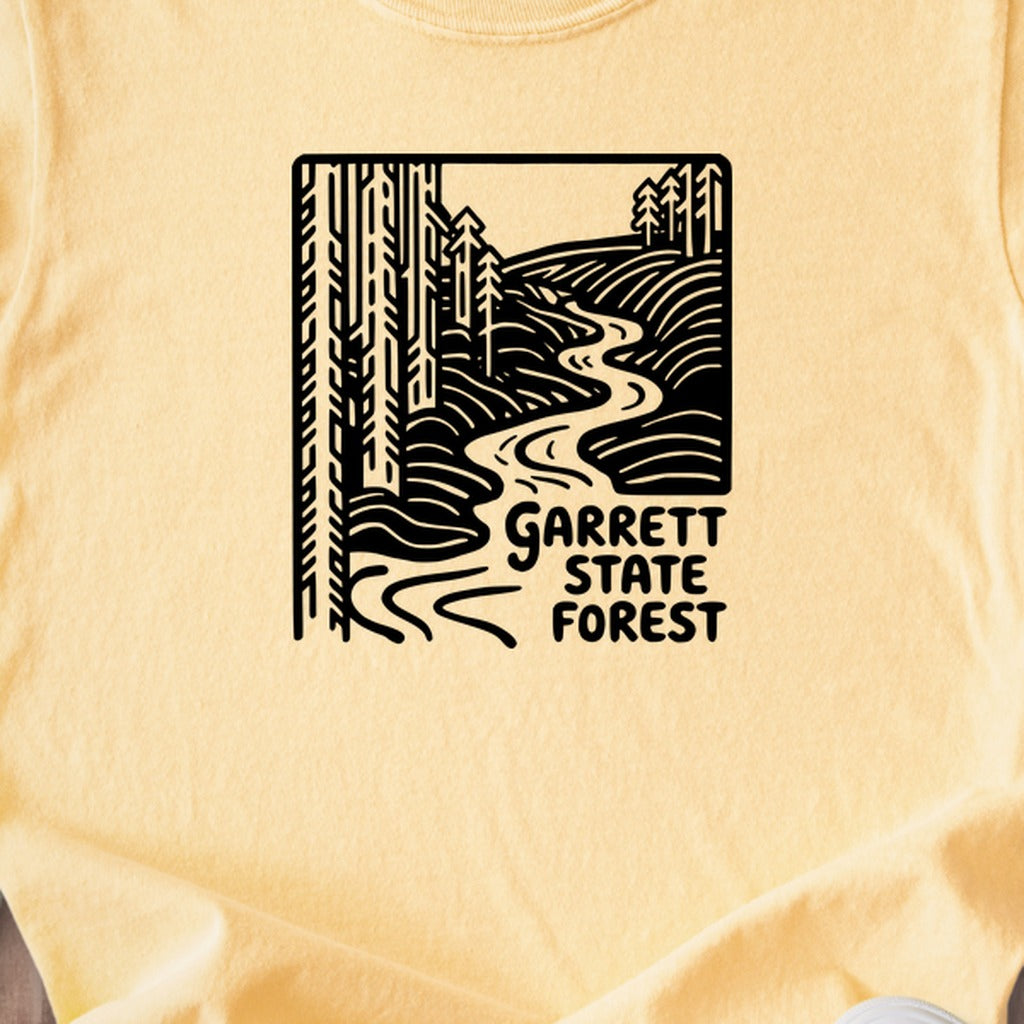 Garrett State Forest Kids Cotton T-Shirt