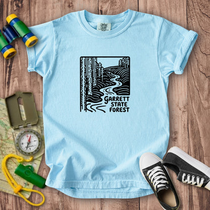 Garrett State Forest Kids Cotton T-Shirt