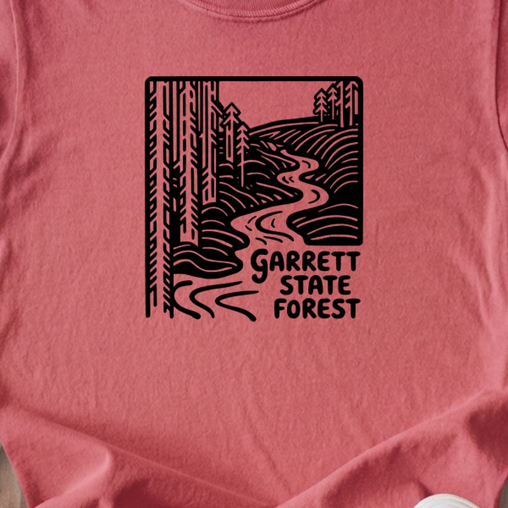 Garrett State Forest Kids Cotton T-Shirt