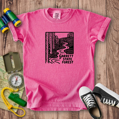 Garrett State Forest Kids Cotton T-Shirt