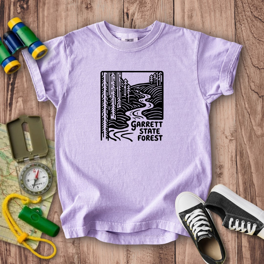 Garrett State Forest Kids Cotton T-Shirt
