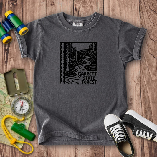 Garrett State Forest Kids Cotton T-Shirt