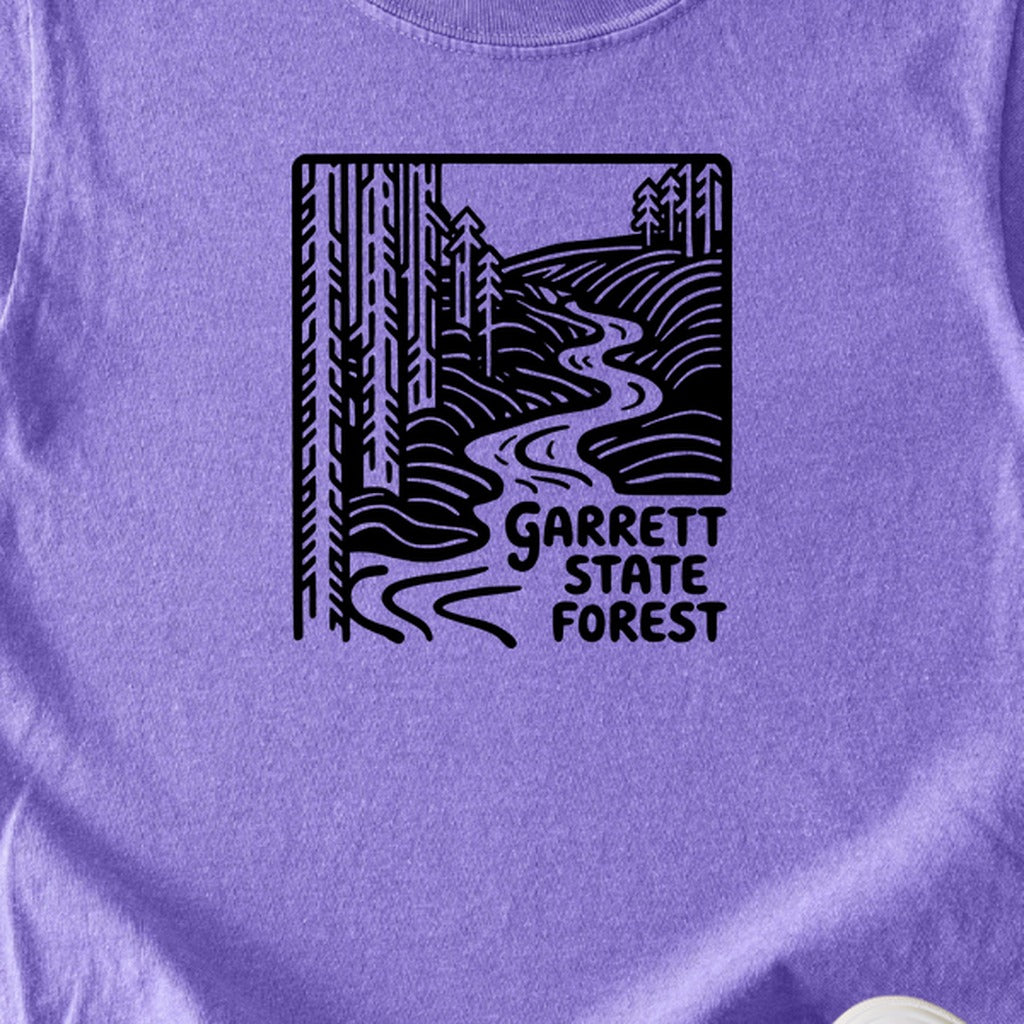 Garrett State Forest Kids Cotton T-Shirt