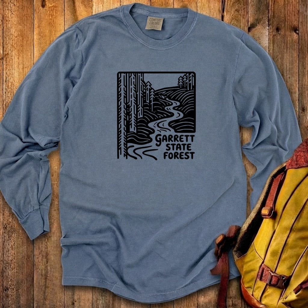 Garrett State Forest Cotton Long Sleeve