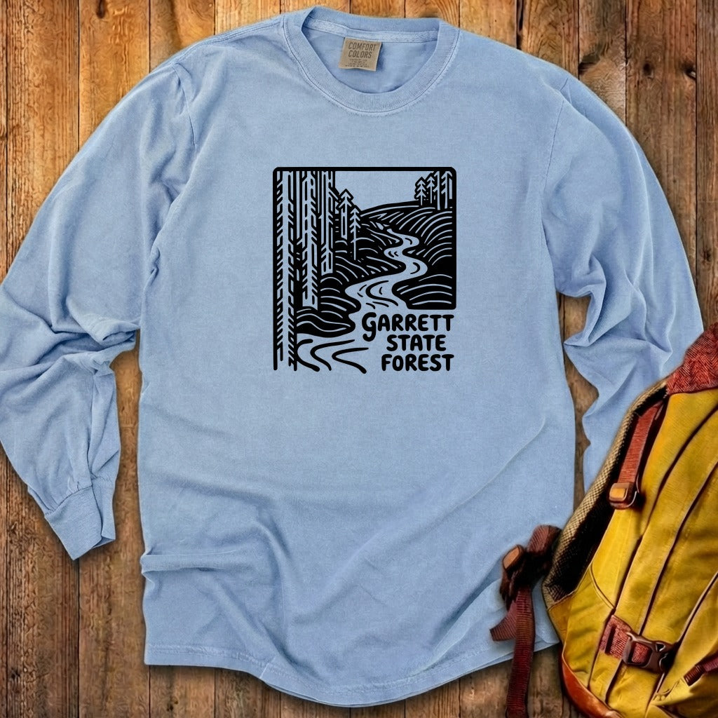 Garrett State Forest Cotton Long Sleeve