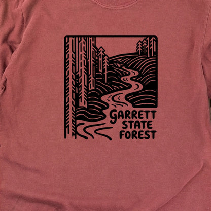 Garrett State Forest Cotton Long Sleeve