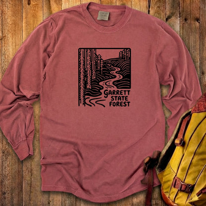 Garrett State Forest Cotton Long Sleeve