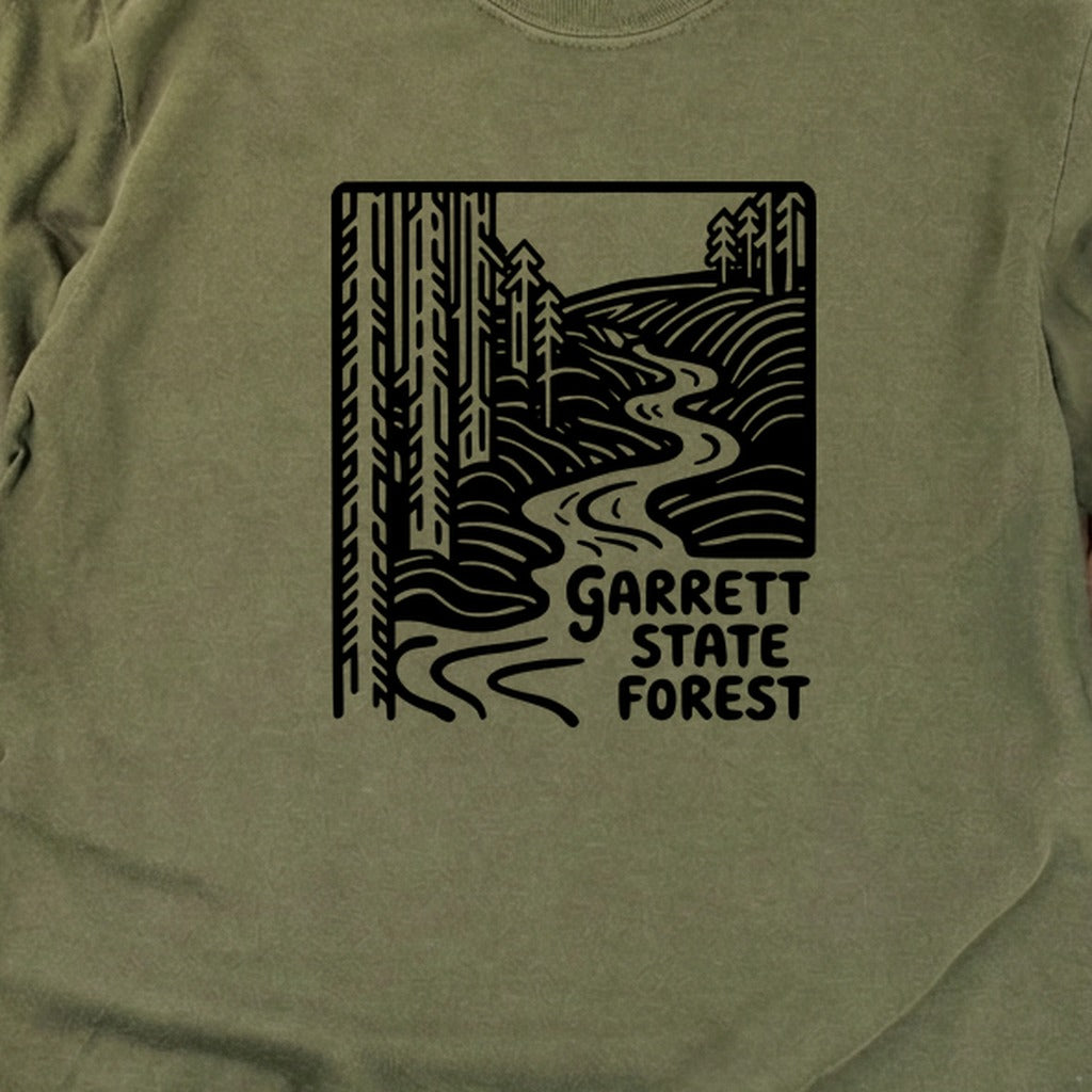Garrett State Forest Cotton Long Sleeve