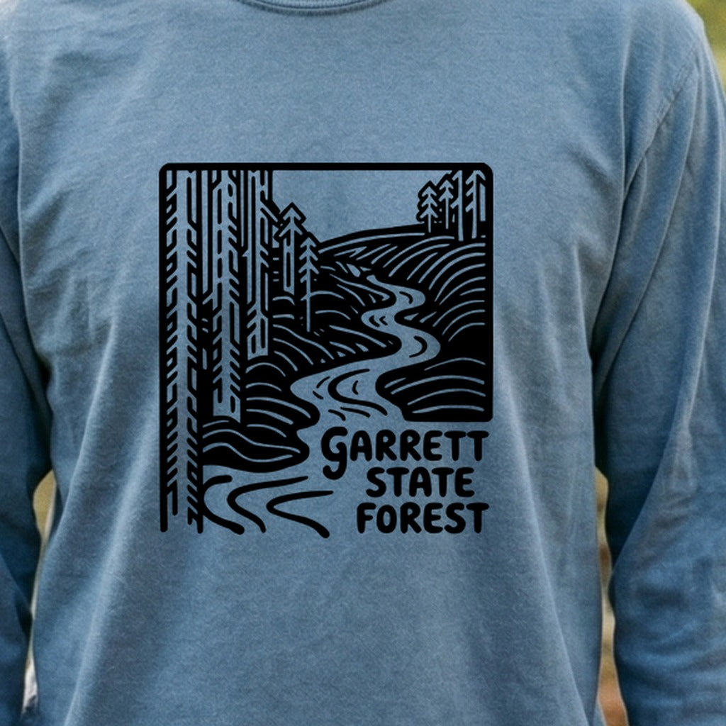Garrett State Forest Cotton Long Sleeve