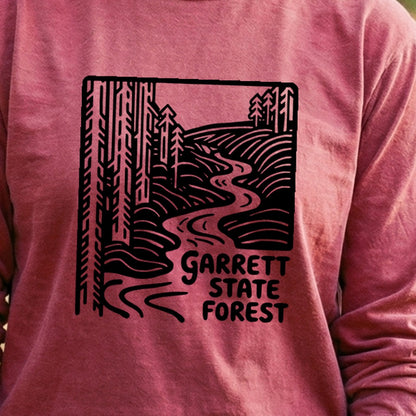 Garrett State Forest Cotton Long Sleeve